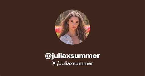 Julia (@juliaxsummer) • Instagram photos and videos